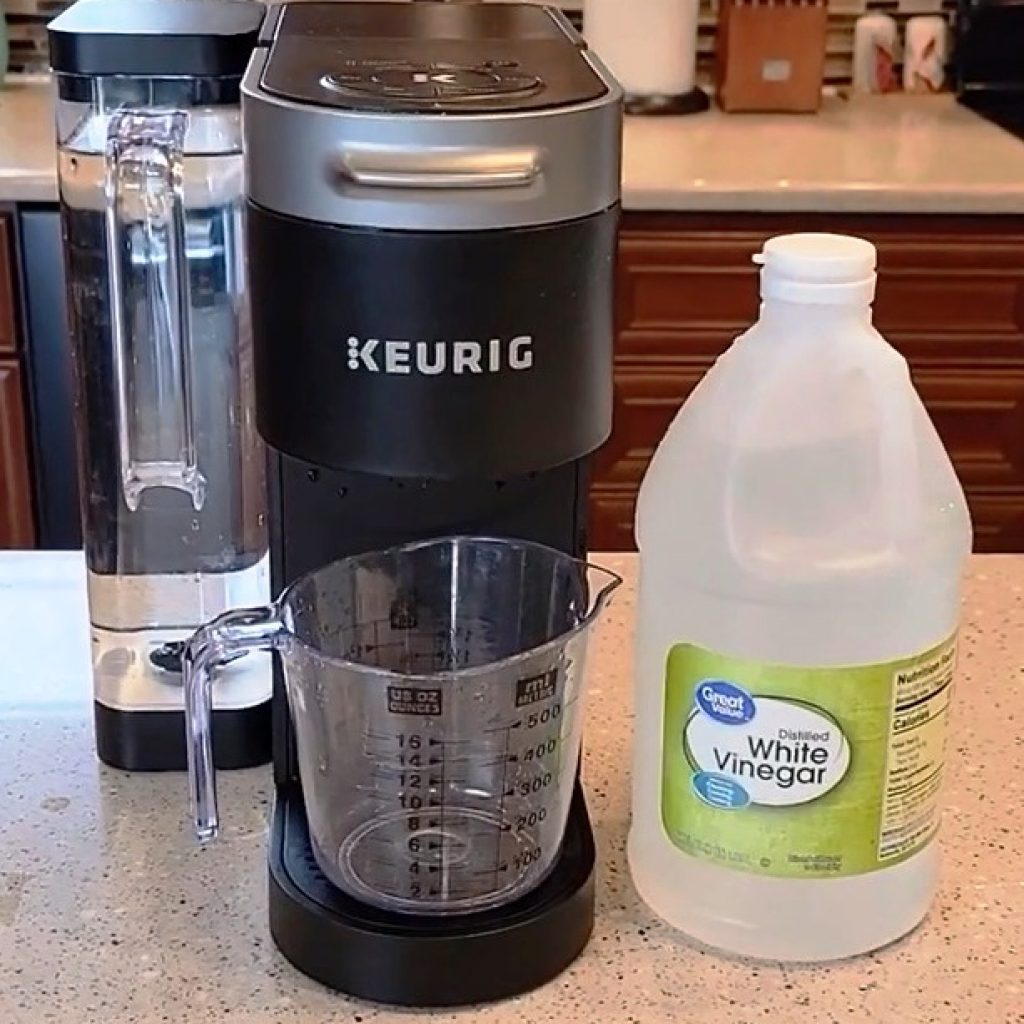 Descale Keurig K Supreme And Supreme Plus With Vinegar